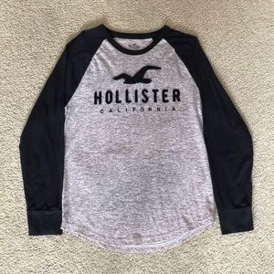 Hollister Baseball Style Long Sleeve